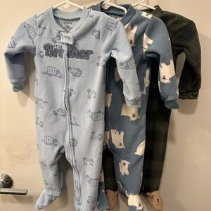 Carter's Fleece Footies 3 Set